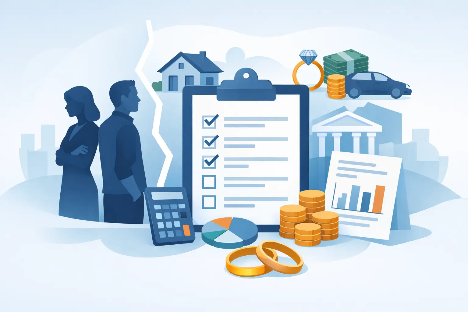 Marital Asset Checklist for Divorce Disclosure