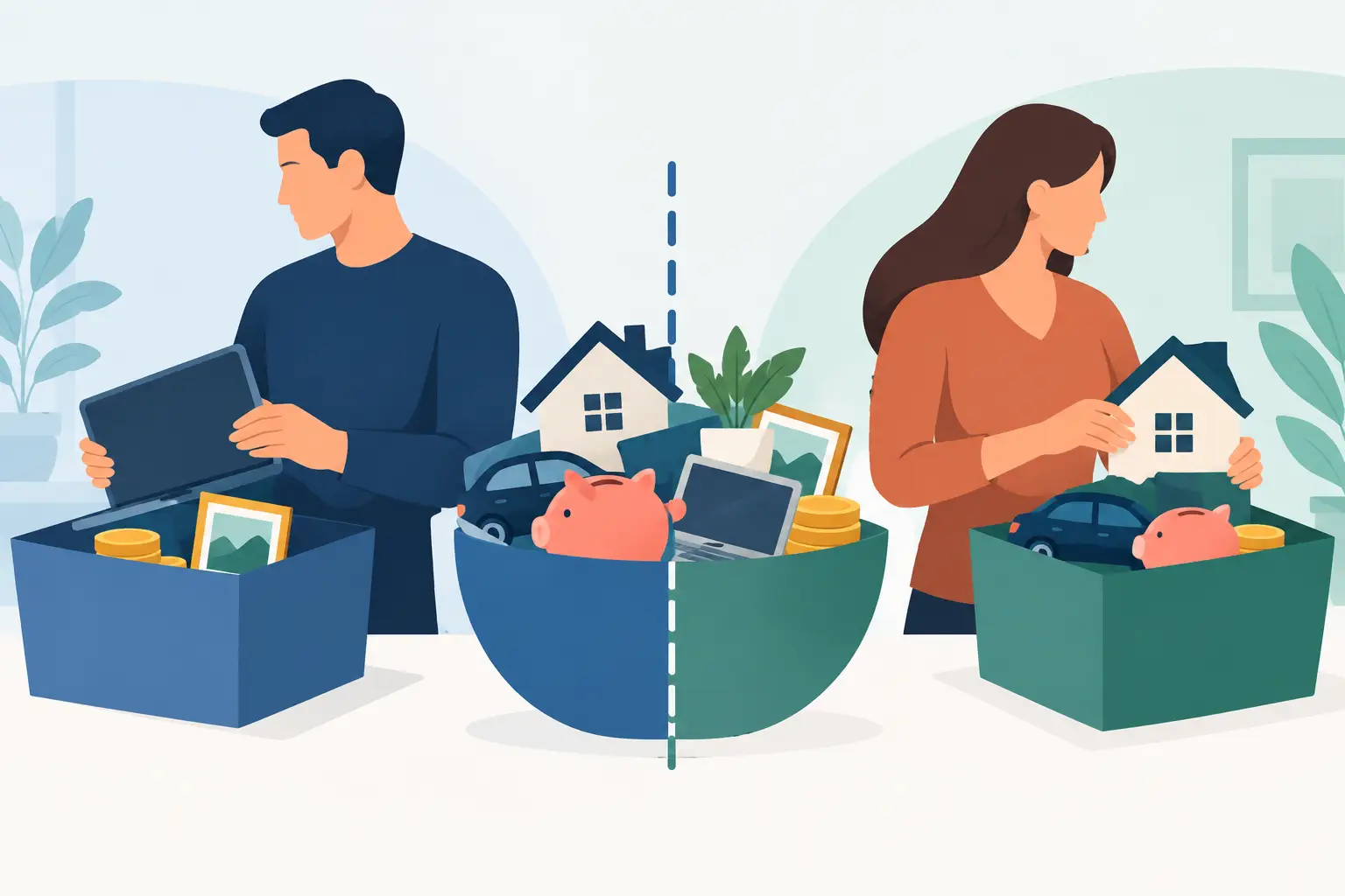 How to Separate Commingled Marital Assets